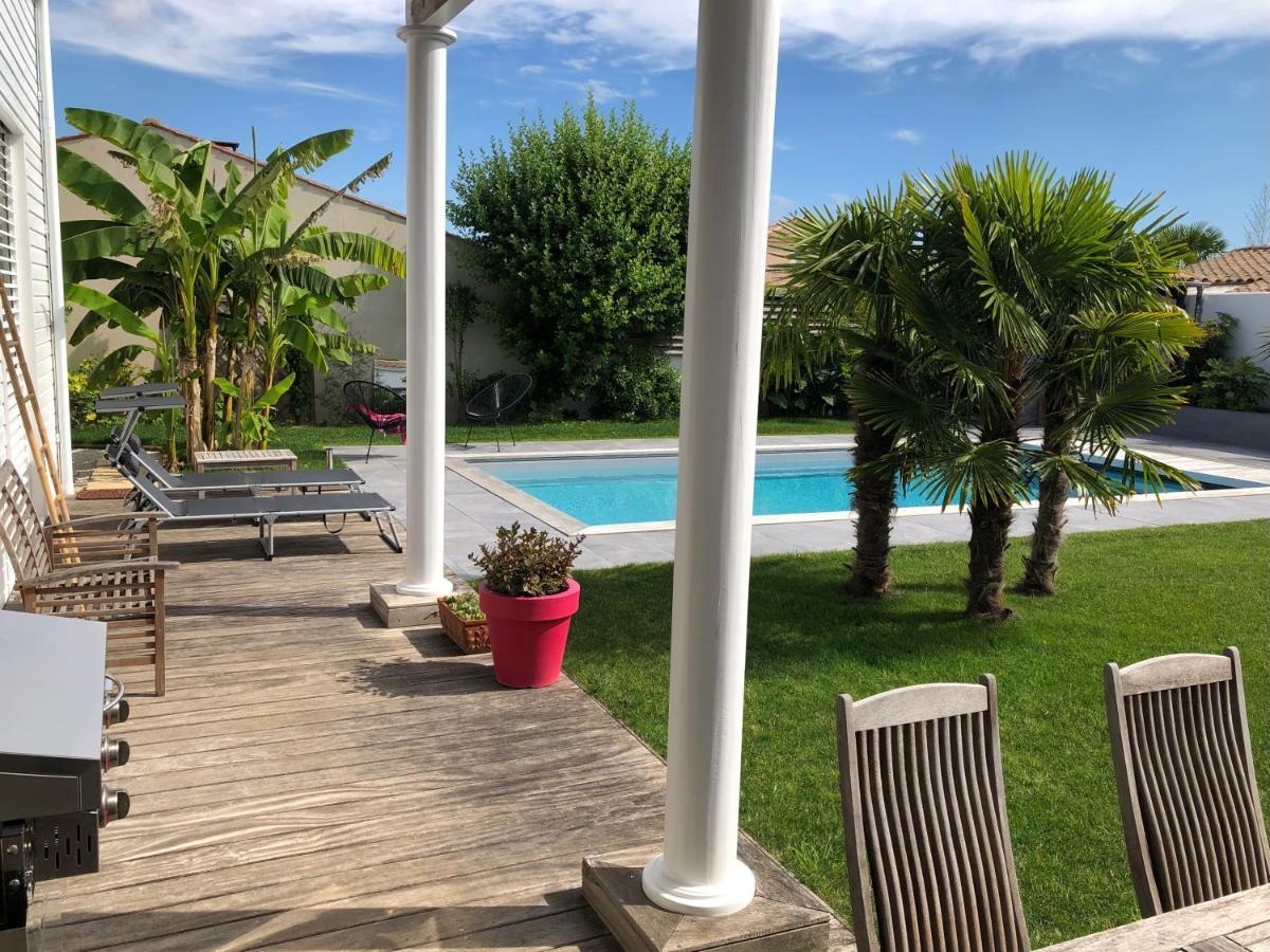 Bed and Breakfast Maison M, Chambre Privee Acces Jardin Piscine Et Jacuzzi Pres De La Rochelle Ла-Рошель Экстерьер фото